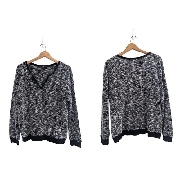 Sanctuary Goth Emo Lightweight Knit V-Neck Sweater Size L - Picture 1 of 8